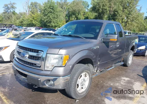 2013 Ford F-150 Xlt from USA, damaged, VIN 1FTFX1EF1DKD47713